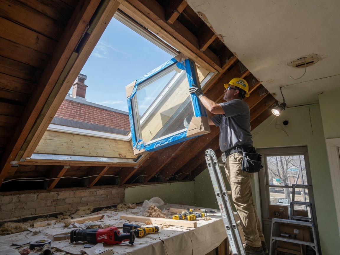 Skylight Installation in Fort Collins